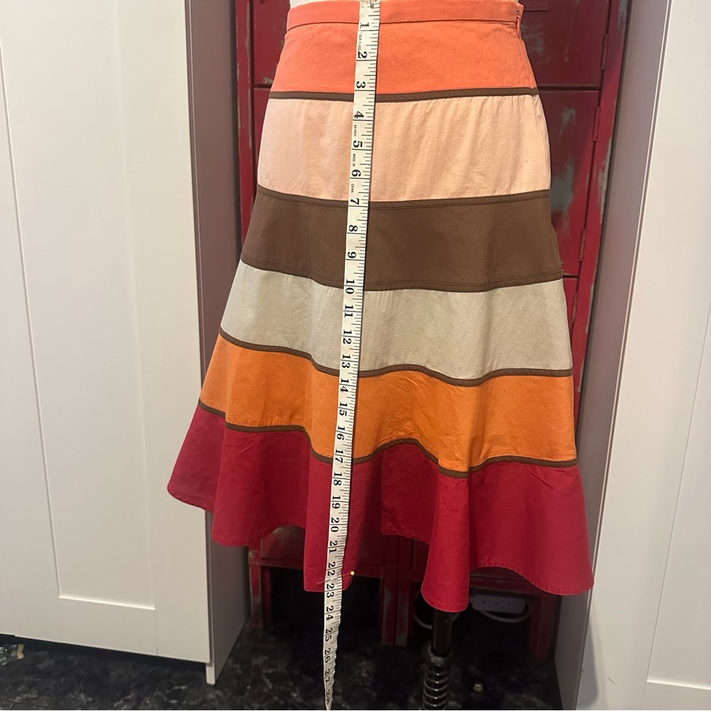 BCBGMaxAzria Multicolor A-Line Skirt - Picture 6 of 6